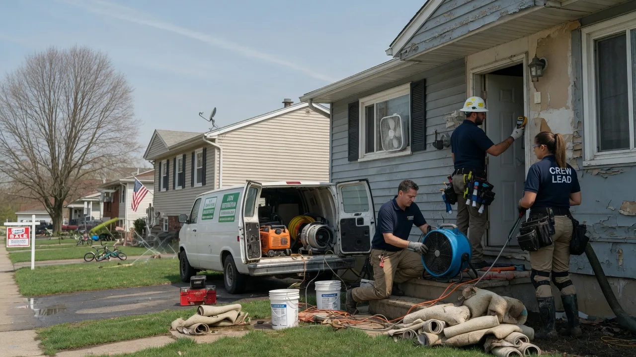 Flood Cleanup in Ryan, OK near me