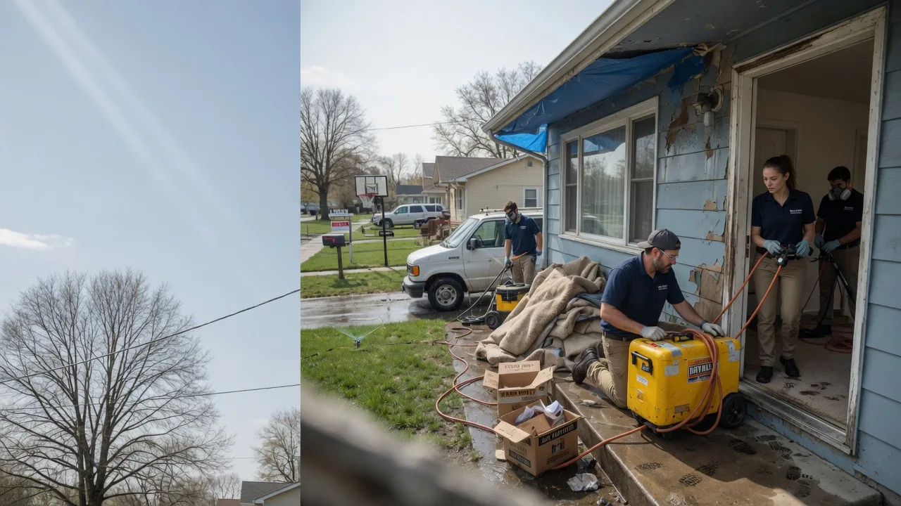 Basement Flood Cleanup in Ryan, OK near me